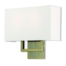 Livex Lighting 50990-01 - 2 Lt AB ADA Wall Sconce