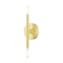 Livex Lighting 51172-12 - 2 Lt Satin Brass ADA Sconce