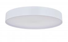 Abra Lighting 30028FM-MW-Snare - 17&#34; 3CCK Metal Cylinder and Frosted Glass Flushmount