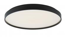 Abra Lighting 30053FM-BL-Tambourine - 15&#34; Low Profile Flushmount with Soft Uplight