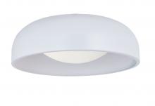 Abra Lighting 30076FM-MW Lynx - 17&#34; 3CCK Inner Curve Flushmount with Opal Glass Diffuser