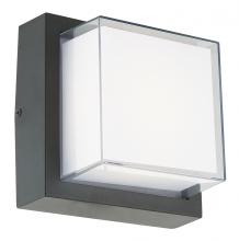 Abra Lighting 50023ODW-MB-Geo - Square Wet Location Wall Sconce