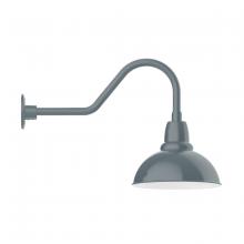 Montclair Light Works GNB106-40 - Cafe 12&#34; gooseneck wall light