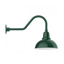 Montclair Light Works GNB106-42 - Cafe 12&#34; gooseneck wall light