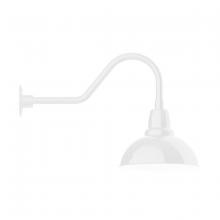 Montclair Light Works GNB106-44 - Cafe 12&#34; gooseneck wall light