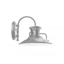 Montclair Light Works SCC142-49-L12 - 12" Homestead shade, wall mount sconce, Painted Galvanized