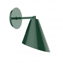 Montclair Light Works SCK415-42-L10 - J-Series LED Wall Sconce, Forest Green