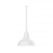 Montclair Light Works STA106-44-H24-L12 - Cafe 12&#34; stem mount LED Pendant