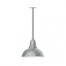 Montclair Light Works STA106-49-H24-L12 - Cafe 12&#34; stem mount LED Pendant