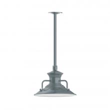 Montclair Light Works STA142-40-L12 - Homestead 12&#34; LED Pendant, stem mount