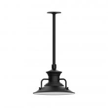 Montclair Light Works STA142-41-L12 - Homestead 12&#34; LED Pendant, stem mount