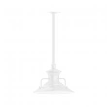 Montclair Light Works STA142-44 - Homestead 12&#34; pendant, stem mount