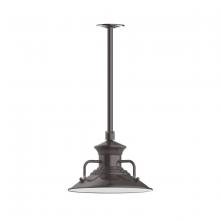 Montclair Light Works STA142-51 - Homestead 12&#34; pendant, stem mount