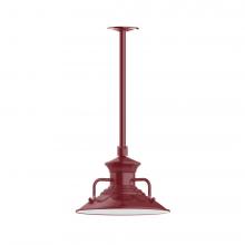 Montclair Light Works STA142-55-L12 - Homestead 12&#34; LED Pendant, stem mount