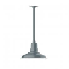 Montclair Light Works STA182-40 - Warehouse 12&#34; pendant, stem mount