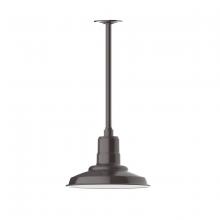 Montclair Light Works STA182-51 - Warehouse 12&#34; pendant, stem mount