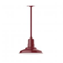 Montclair Light Works STA182-55 - Warehouse 12&#34; pendant, stem mount