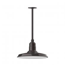 Montclair Light Works STA183-51 - Warehouse 14&#34; pendant, stem mount