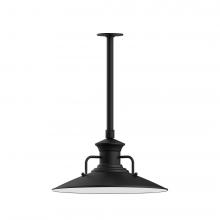 Montclair Light Works STB143-41-T30-L13 - Homestead 18&#34; LED Pendant, stem mount