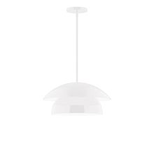 Montclair Light Works STGX446-44-L12 - 16&#34; Nest LED Stem Hung Pendant