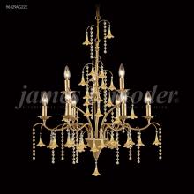 James R Moder 96329S2MW - Murano Collection 9 Light Chandelier