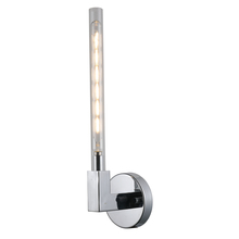 Worldwide Lighting Corp W23570C5 - Silhouette 4-Watt Chrome Finish LEd Tall Wall Sconce 5 in. L x 16 in. H 6000K ADA