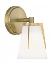 Norwell 2501-AN-MO - Allure Bath Light - Antique Brass