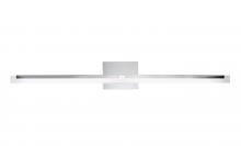Norwell 8147-CH-FA - Double L Sconce Linear 36&#34; Led Vanity Light