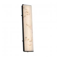 Justice Design Group FAL-7566W-MBLK - Avalon 36&#34; ADA Outdoor/Indoor LED Wall Sconce