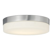 Justice Design Group FSN-4133-OPAL-NCKL - Pixel 11" Round LED Flush-Mount