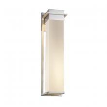 Justice Design Group FSN-7545W-OPAL-NCKL - Pacific 24&#34; LED Outdoor Wall Sconce