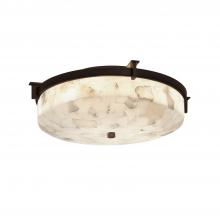 Justice Design Group ALR-8985-DBRZ-LED2-1400 - Era 14&#34; Round LED Flush-Mount