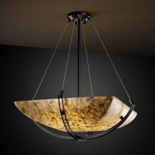 Justice Design Group ALR-9722-25-NCKL - 24&#34; Pendant Bowl w/ Crossbar