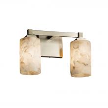 Justice Design Group ALR-8432-10-NCKL - Regency 2-Light Bath Bar