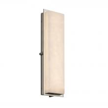Justice Design Group CLD-7565W-NCKL - Avalon 24&#34; ADA Outdoor/Indoor LED Wall Sconce