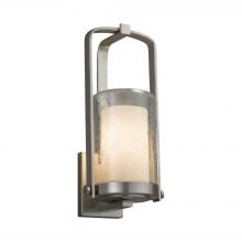 Justice Design Group CLD-7581W-10-NCKL - Atlantic Small Outdoor Wall Sconce