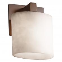 Justice Design Group CLD-8931-30-DBRZ - Modular 1-Light Wall Sconce (ADA)