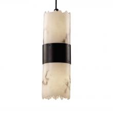 Justice Design Group FAL-8759-12-MBLK-LED2-1400 - Dakota Large 2-Up & Downlight LED Pendant