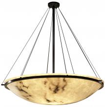 Justice Design Group FAL-9697-35-DBRZ-LED6-6000 - 48&#34; LED Pendant Bowl w/ Ring