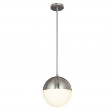 Justice Design Group FSN-4151-OPAL-NCKL - Ion 1-Light 10" Pendant