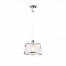 Justice Design Group FSN-4423-SEED-NCKL - Revere 12&#34; 1-Light Pendant