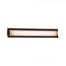 Justice Design Group FSN-8635-OPAL-DBRZ - Lineate 30&#34; Linear LED Wall/Bath