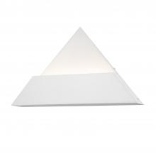 Justice Design Group NSH-4261-WHTE - Prism ADA Triangle LED Wall Sconce