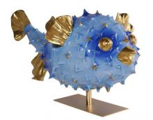 Oggetti Luce 21-4686/1 - ***BLOWFISH, TURQUOISE/ GLD