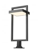 Z-Lite 566PHXLR-533PM-BK-LE - 1 Light Outdoor Pier Mounted Fixture