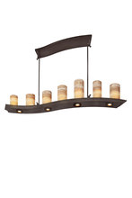 Santangelo Lighting & Design CH-WNDNGLM - Winding Alma Chandelier