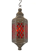 Santangelo Lighting & Design LN-TNS-R - Tunisian Lantern - Red