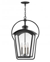 Hinkley Merchant 13302BK - Large Hanging Lantern