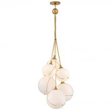 Hinkley Merchant 30306HBR-CO - Medium Six Light Multi Tier Chandelier