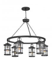 Hinkley Merchant 2689BK-LV - Large Single Tier 12v Chandelier